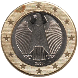 Preview 1 Euro, 2005 obverse