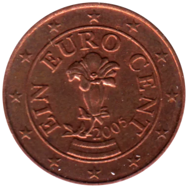 Preview 1 cent, 2005 obverse