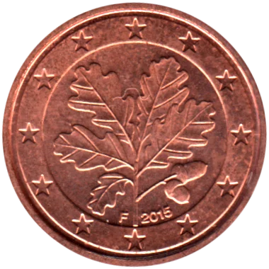 1 cent, 2015 Obverse