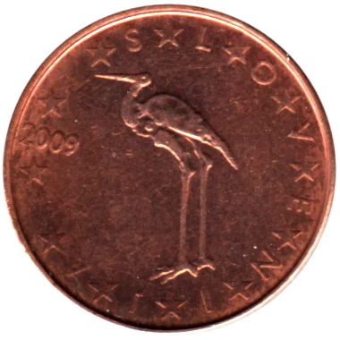 1 cent, 2009 Obverse
