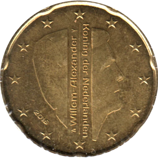 20 cents, 2016 Obverse