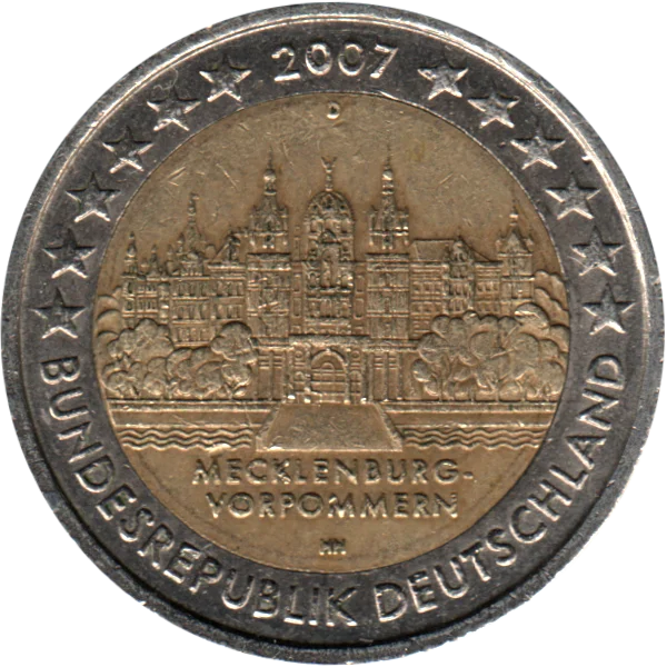 2 Euro, 2007 Obverse