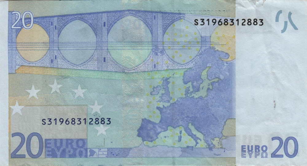 20 Euro, 2002 Reverse