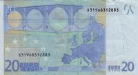 Preview 20 Euro, 2002 reverse