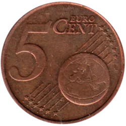 Preview 5 cents, 2008 reverse