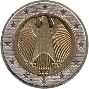 Preview 2 Euro, 2010 obverse