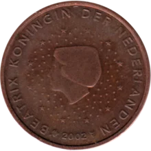 Preview 2 cents, 2002 obverse