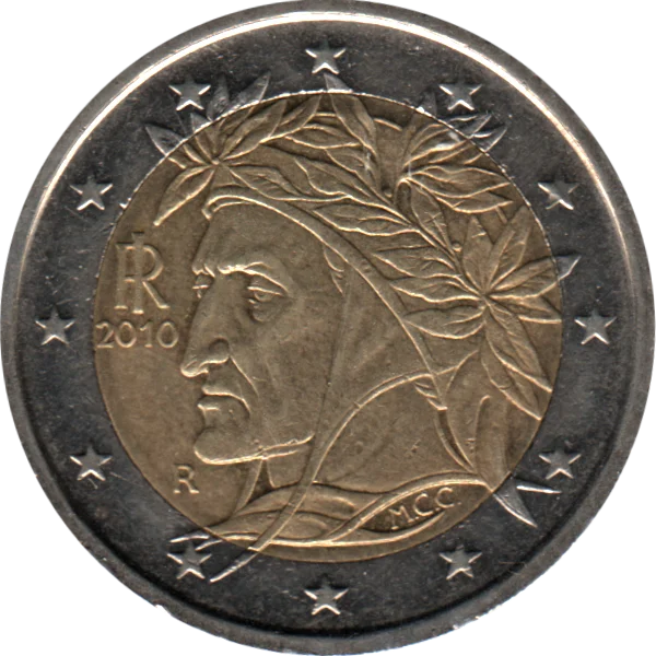 2 Euro, 2010 Obverse