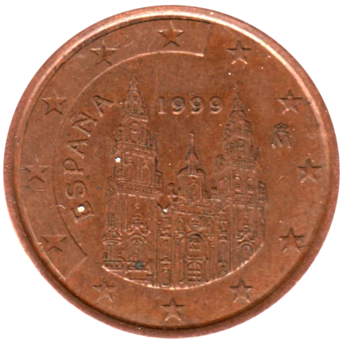 5 cents, 1999 Obverse