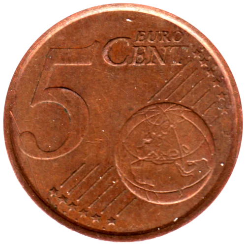 5 cents, 1999 Reverse