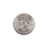 Preview 1 Markka, 1985 obverse