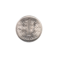 Preview 1 Markka, 1985 reverse