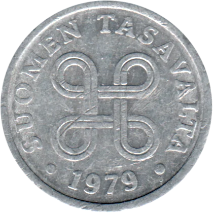 5 penniä, 1979 Obverse