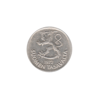 Preview 1 Markka, 1972 obverse