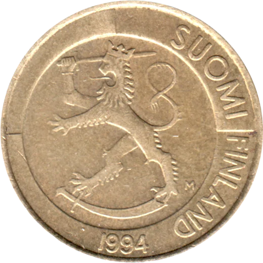 1 Markka, 1994 Obverse