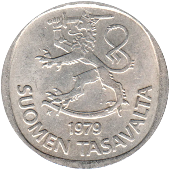 1 Markka, 1979 Obverse