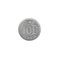 Preview 10 penniä, 1985 reverse