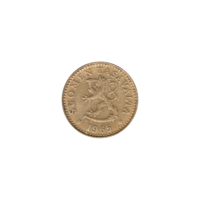 Preview 10 penniä, 1965 obverse