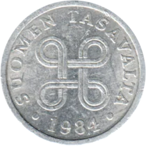 Preview 5 penniä, 1984 obverse