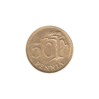 Preview 50 penniä, 1972 reverse