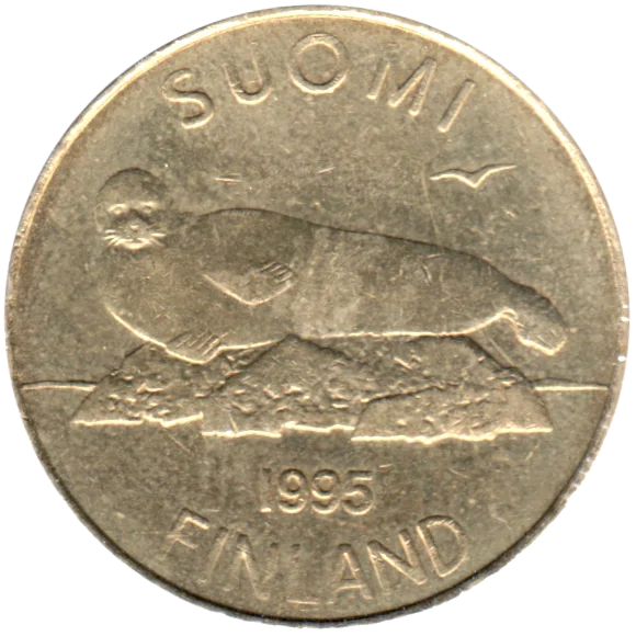 5 Markkaa, 1995 Obverse