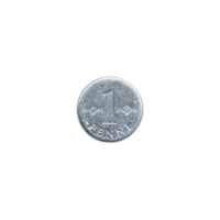 Preview 1 penni, 1971 reverse