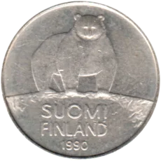 Preview 50 penniä, 1990 obverse