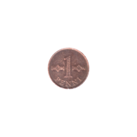 Preview 1 penni, 1963 reverse