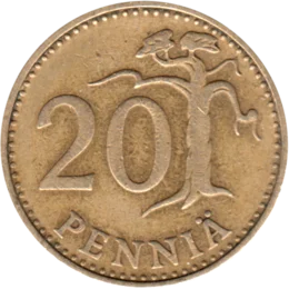 Preview 20 penniä, 1963 reverse