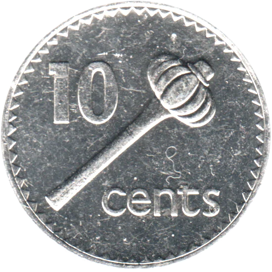 10 cents, 1992 Reverse