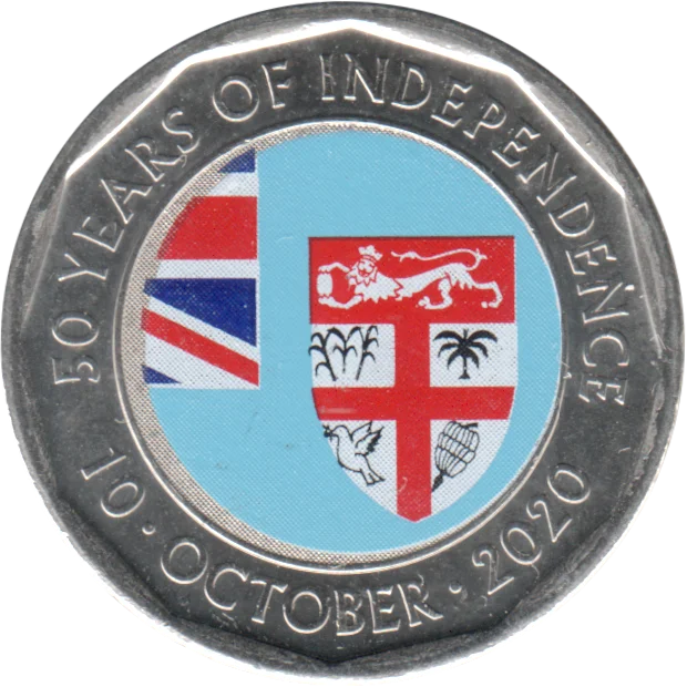 50 cents, 2020 Obverse
