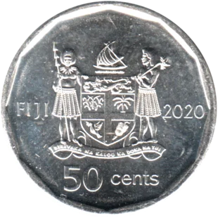 Preview 50 cents, 2020 reverse