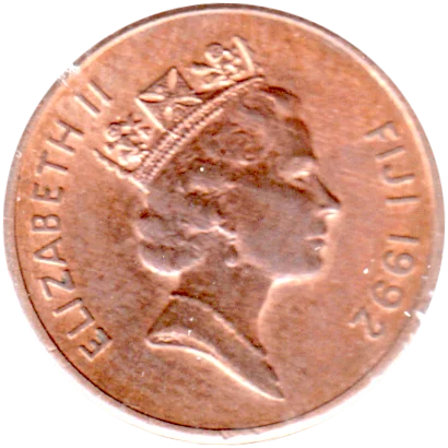 1 cent, 1992 Obverse