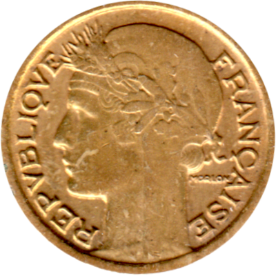 50 centimes, 1941 Obverse