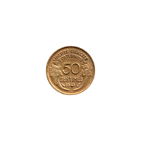 Preview 50 centimes, 1941 reverse