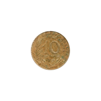 Preview 10 centimes, 1984 reverse