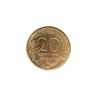 Preview 20 centimes, 1996 reverse