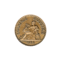 Preview 2 Francs, 1922 obverse