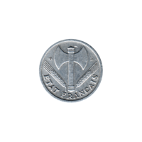 Preview 1 Franc, 1944 obverse