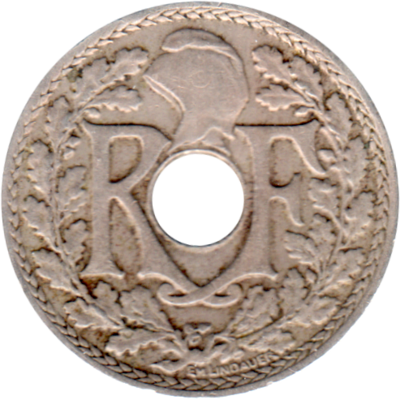 10 centimes, 1933 Obverse