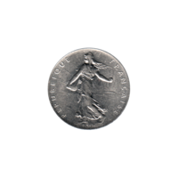 Preview 1 Franc, 1975 obverse