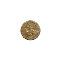 Preview 5 centimes, 1970 obverse