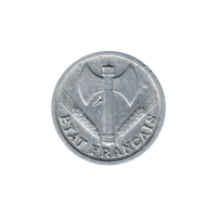 Preview 2 Francs, 1943 obverse