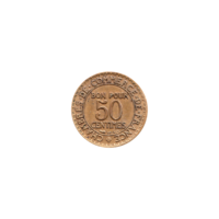 Preview 50 centimes, 1925 reverse