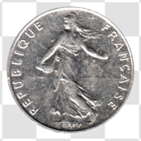 Preview ½ Franc, 1983 obverse