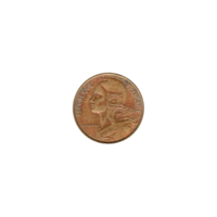 Preview 5 centimes, 1968 obverse