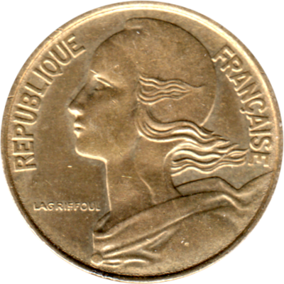 10 centimes, 1994 Obverse