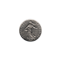 Preview ½ Franc, 1975 obverse