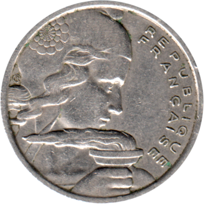 100 Francs, 1956 Obverse