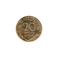 Preview 20 centimes, 2000 reverse